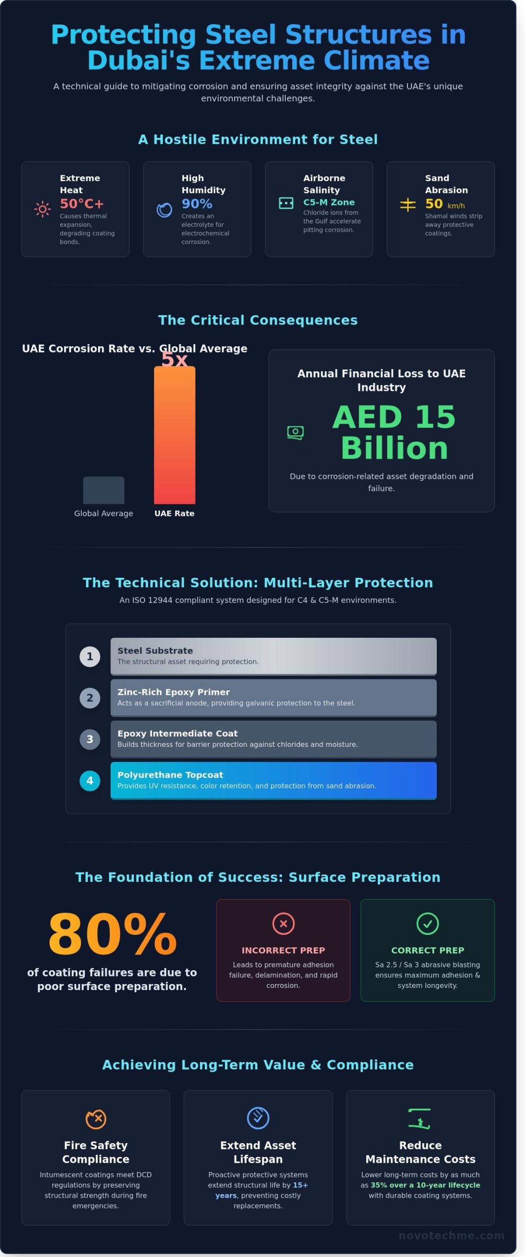 Steel Structure Painting in Dubai: High-Performance Asset Protection 2026