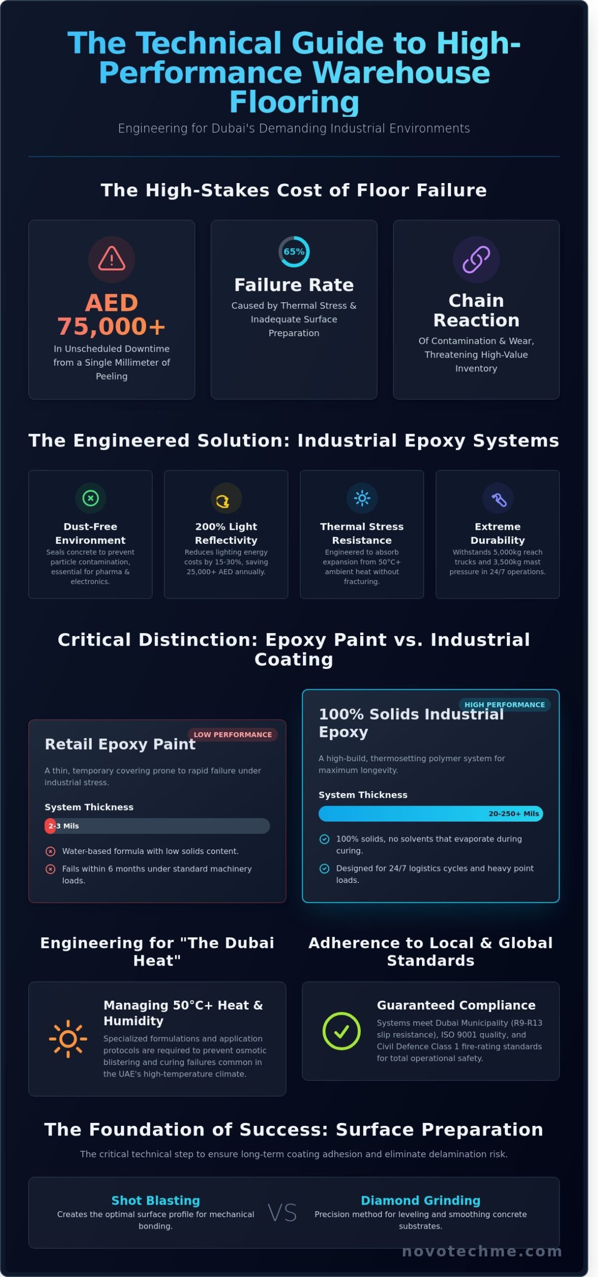 Warehouse Epoxy Flooring in Dubai: The Industrial Engineering Guide