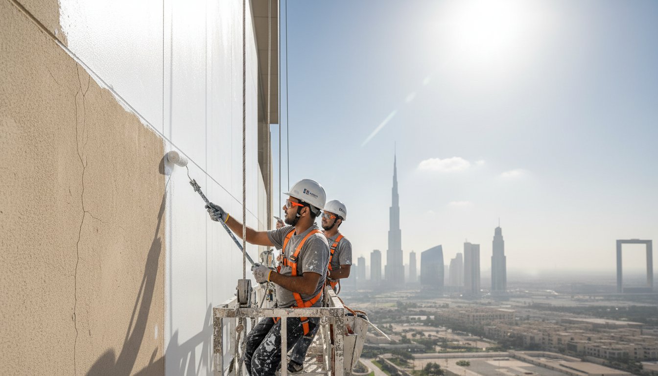 Exterior Building Painting Dubai: The 2026 Professional Guide