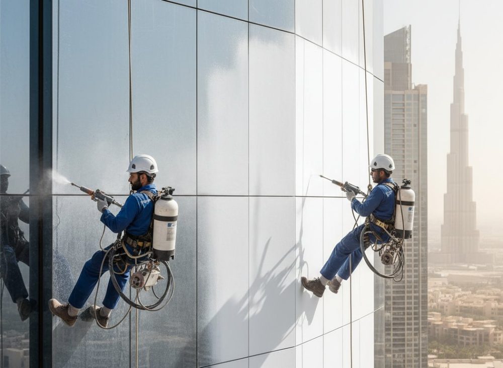 Exterior Wall Painting in Downtown Dubai: Engineered Solutions for 2026