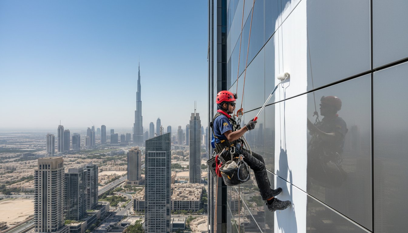 High Rise Building Painting Services in Dubai: The 2026 Technical Guide