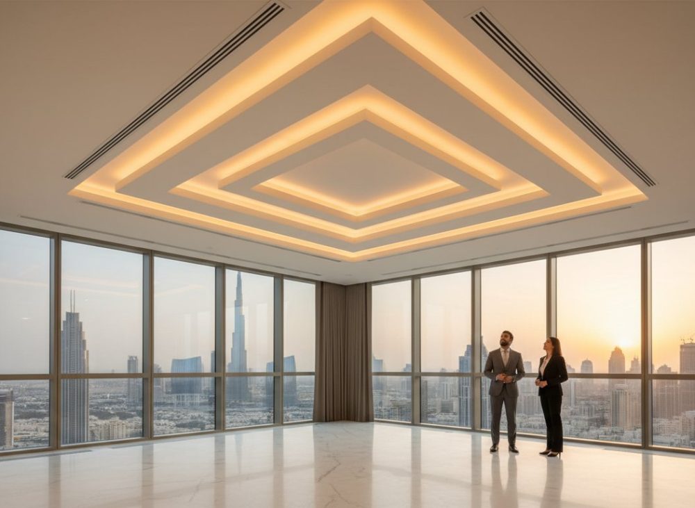 Modern Gypsum False Ceiling Design in Dubai: The 2026 Interior Excellence Guide
