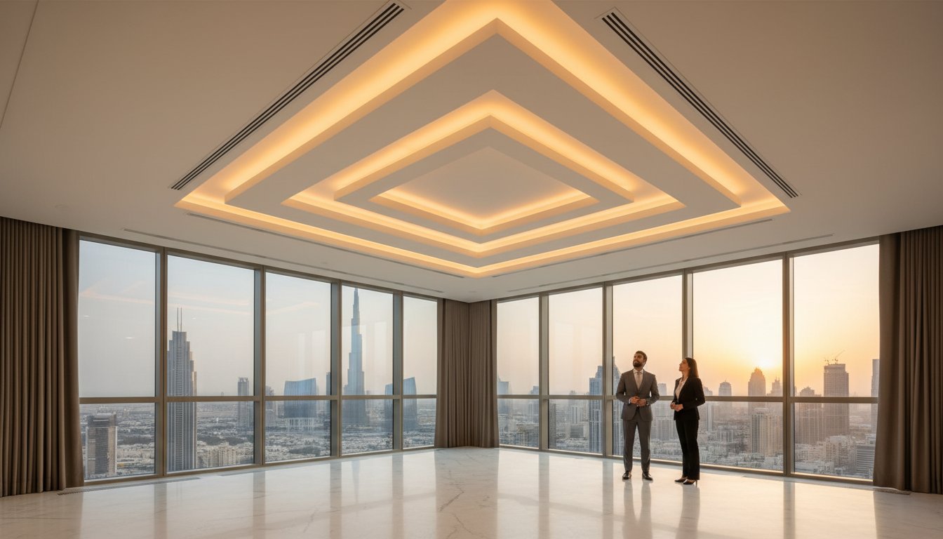 Modern Gypsum False Ceiling Design in Dubai: The 2026 Interior Excellence Guide