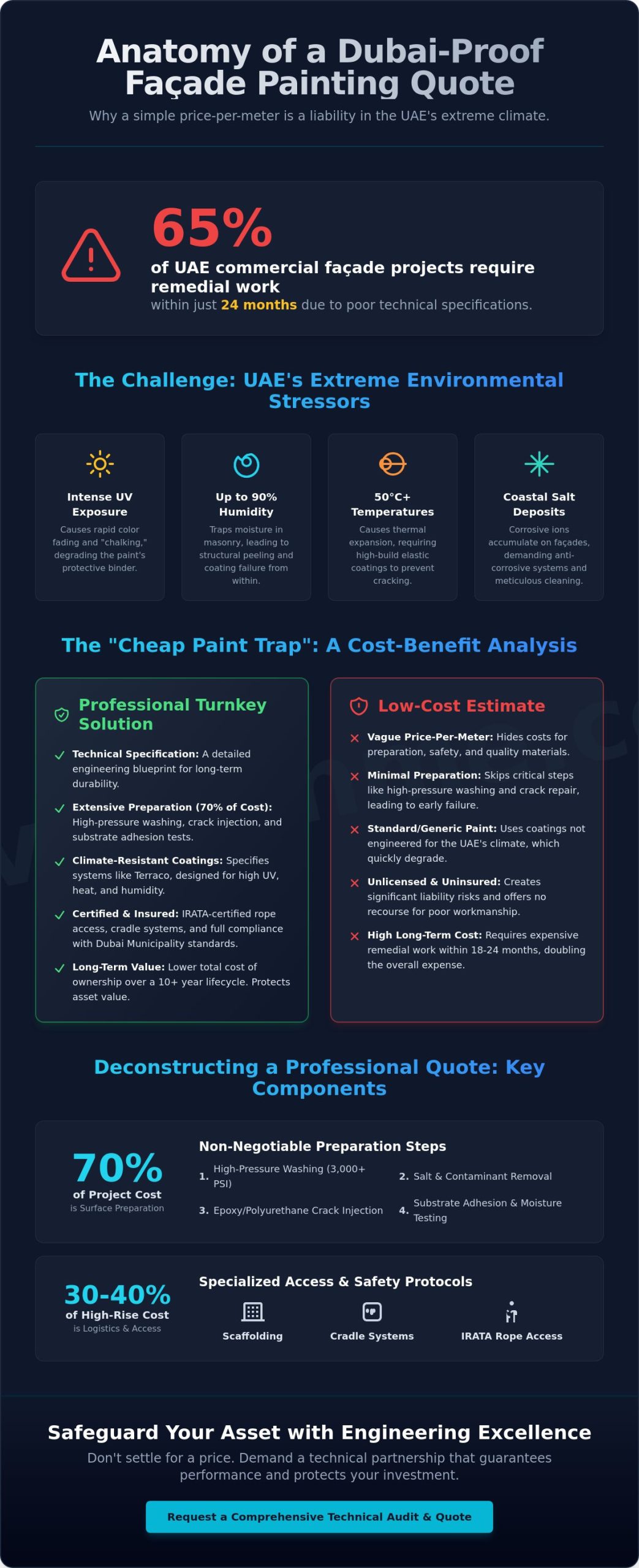 Professional Building Painting Quote Dubai: The 2026 Comprehensive Guide