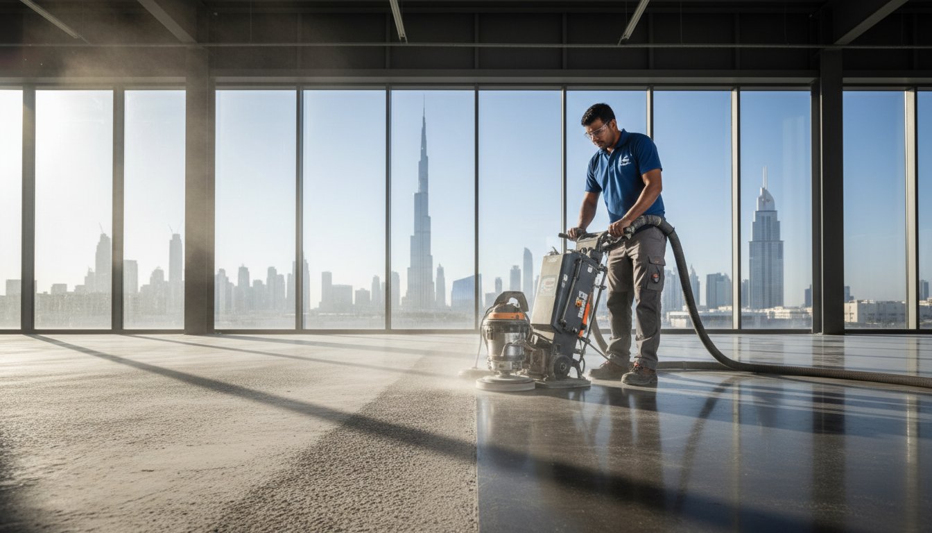 Professional Concrete Floor Preparation for Epoxy in Dubai: The Definitive Guide