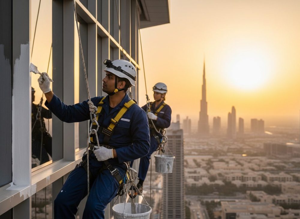 Rope Access Painting Services in Dubai: The Complete 2026 Guide