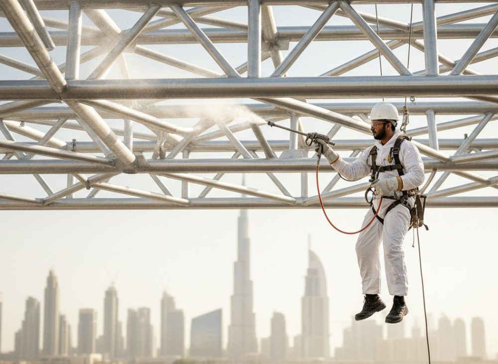 Steel Structure Painting in Dubai: High-Performance Asset Protection 2026