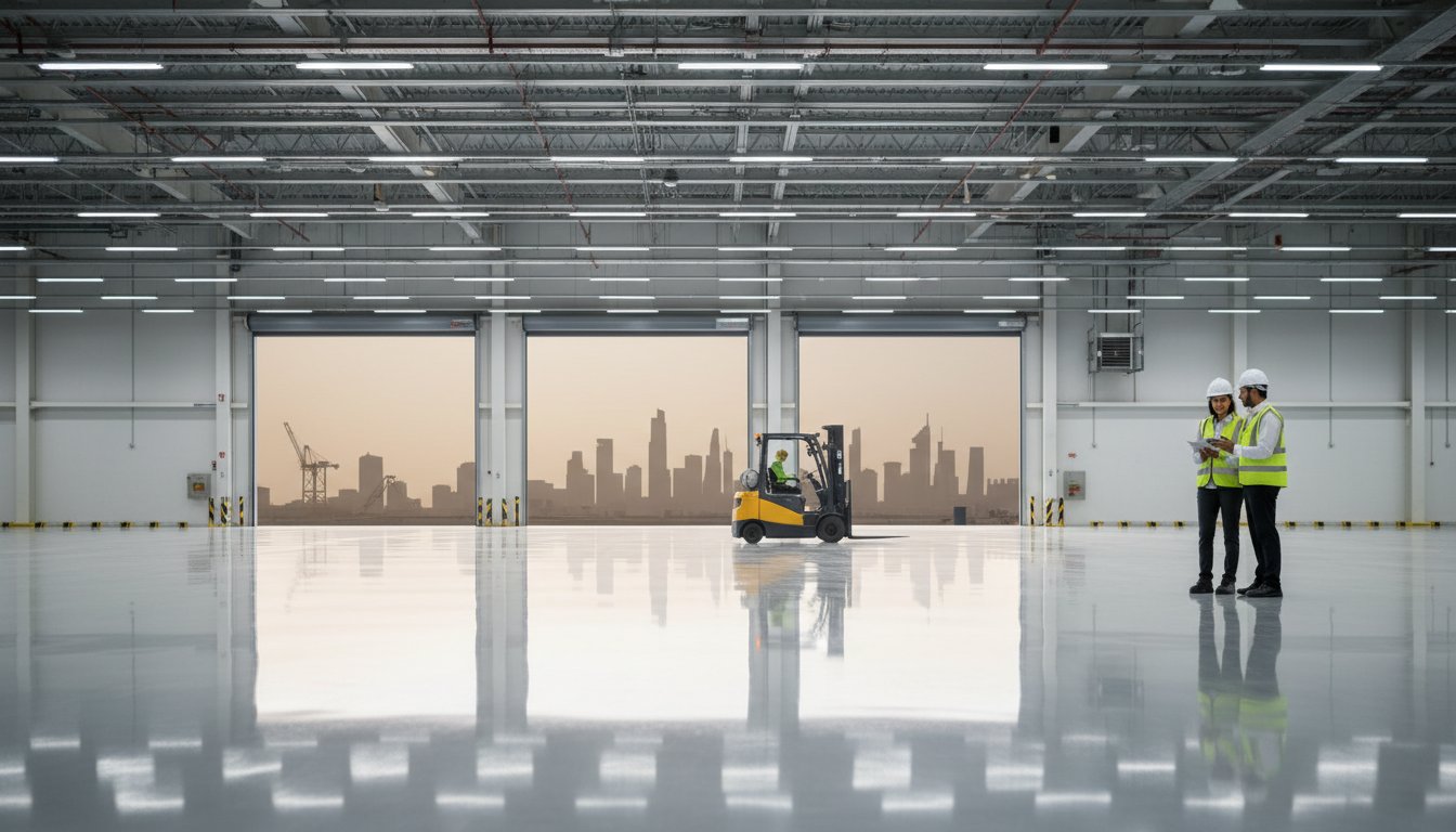 Warehouse Epoxy Flooring in Dubai: The Industrial Engineering Guide