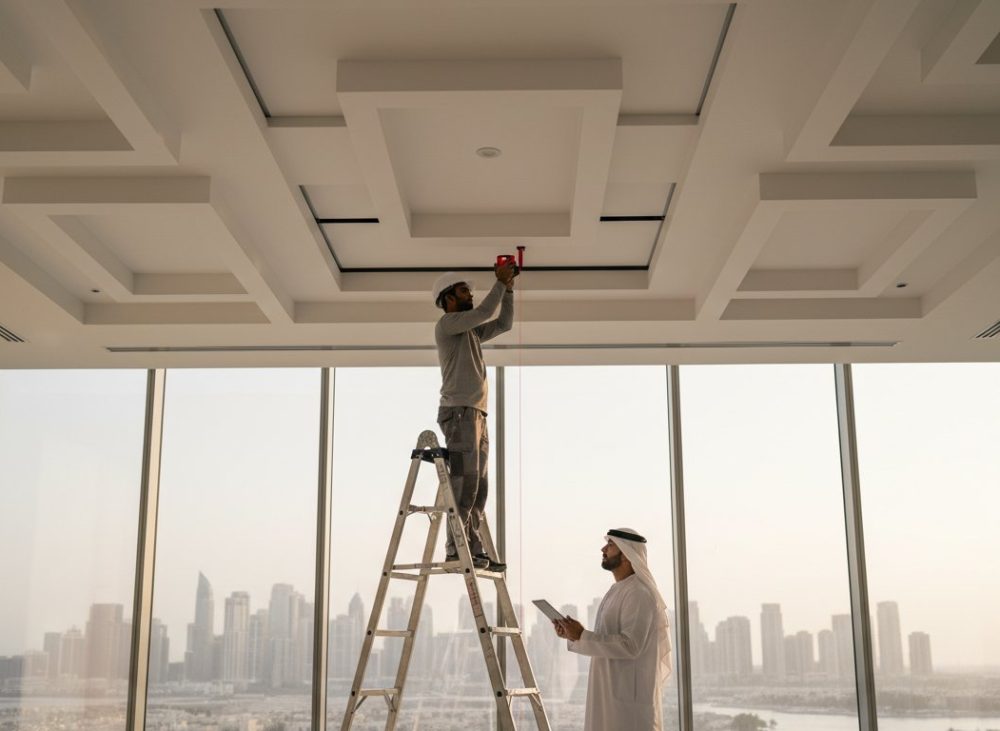 Gypsum Board Ceiling Installation in Dubai: The 2026 Professional Guide