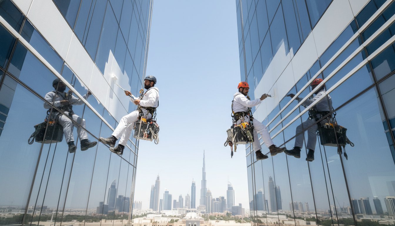 High-Rise Facade Painting in the UAE: The 2026 Engineering & Aesthetic Guide