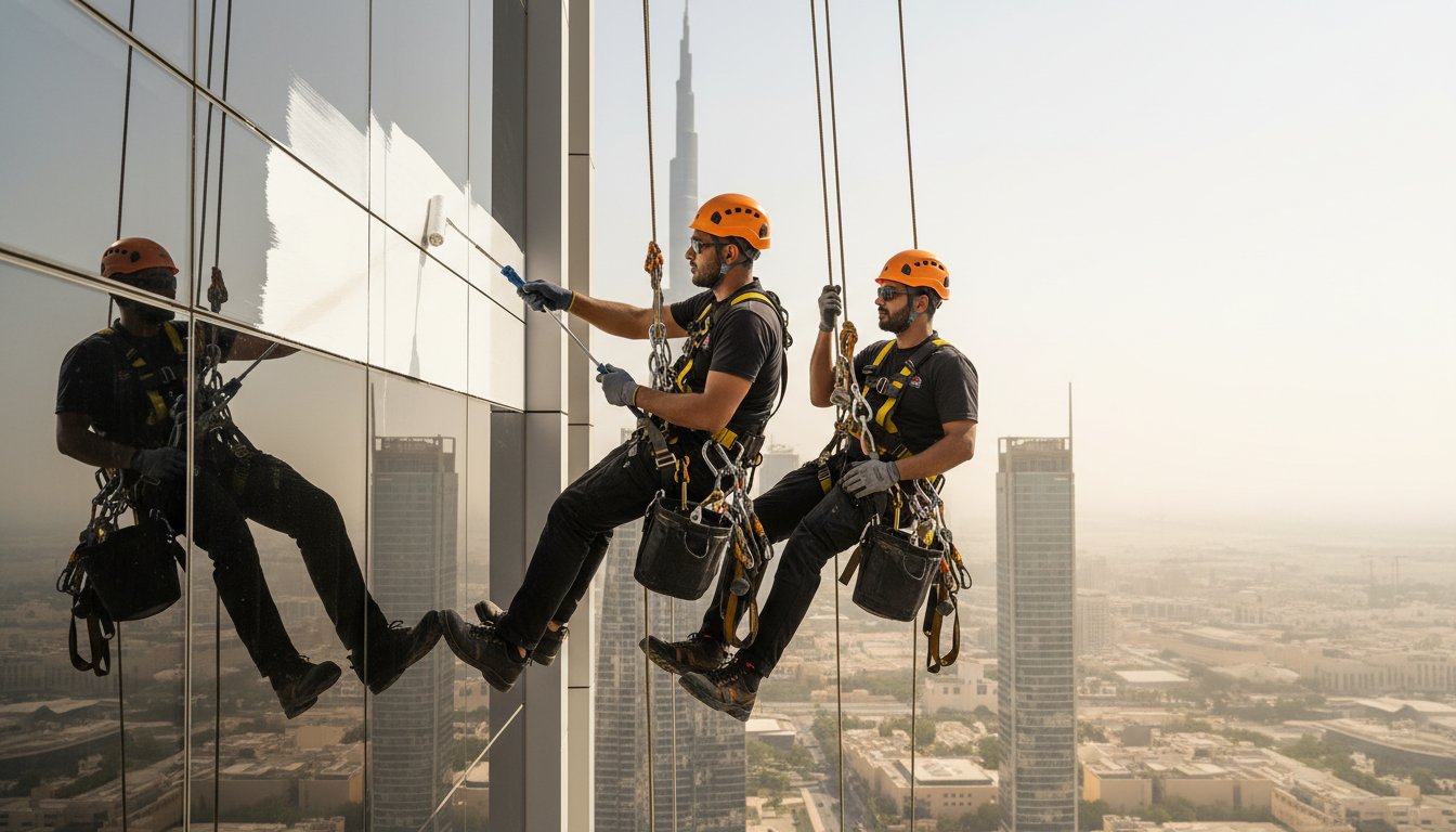 Professional High Rise Building Painting Services in Dubai: The 2026 Technical Guide