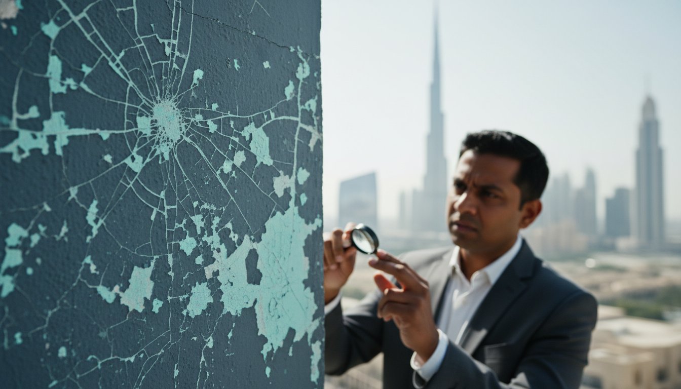 Signs of Paint Failure on Buildings in the UAE: The 2026 Technical Guide