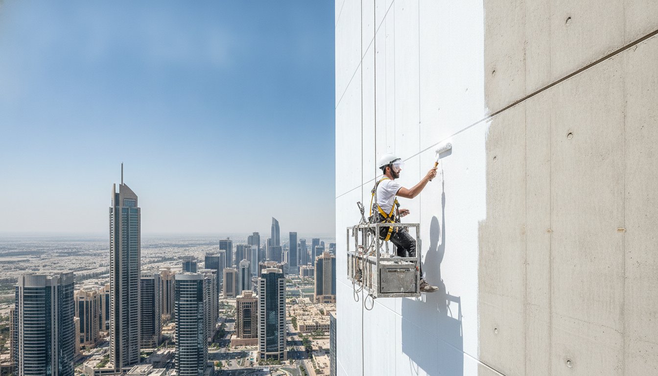 Commercial Building Painting in Abu Dhabi: The 2026 Asset Protection Guide