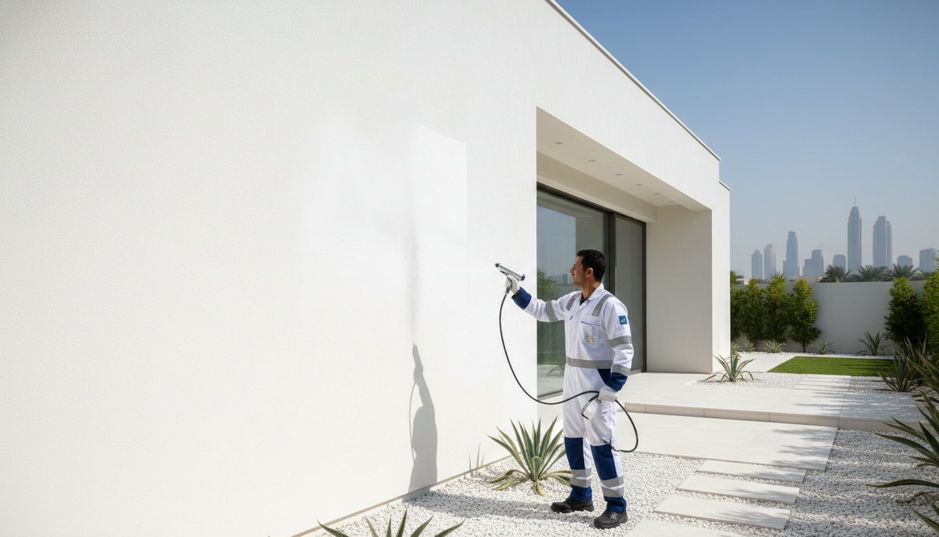 Luxury Villa Exterior Painting Dubai: The 2026 Architectural Protection Guide