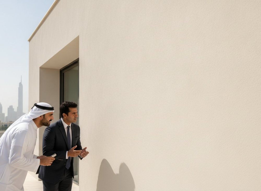 Textured Exterior Wall Finishes in Dubai: A 2026 Guide to Performance & Aesthetics