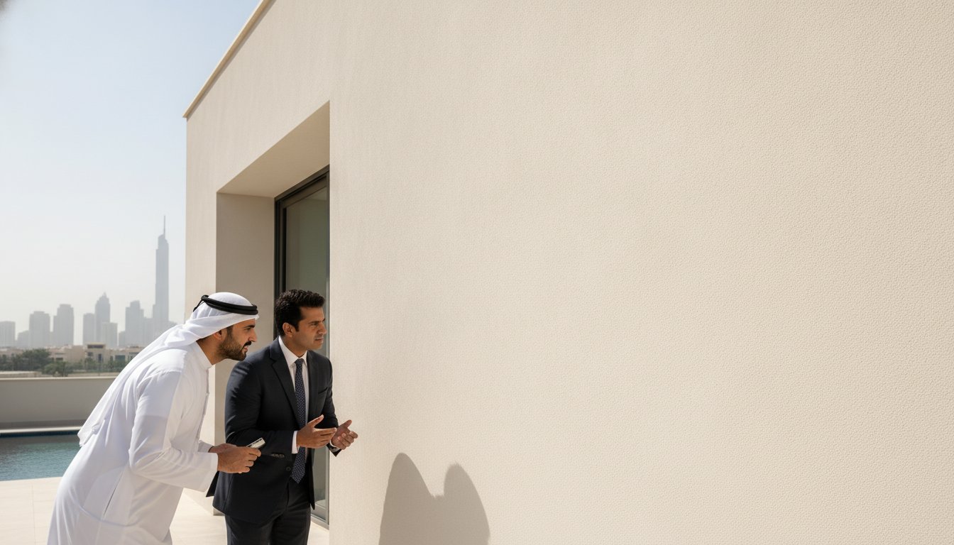 Textured Exterior Wall Finishes in Dubai: A 2026 Guide to Performance & Aesthetics