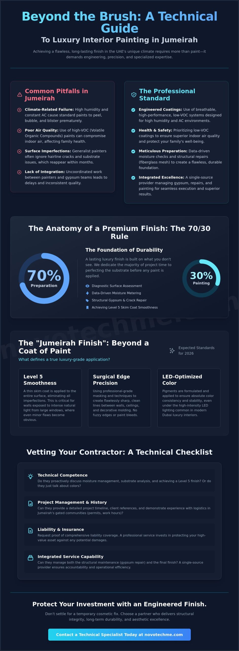 Premium Interior Painting Contractors in Jumeirah: The 2026 Luxury Guide