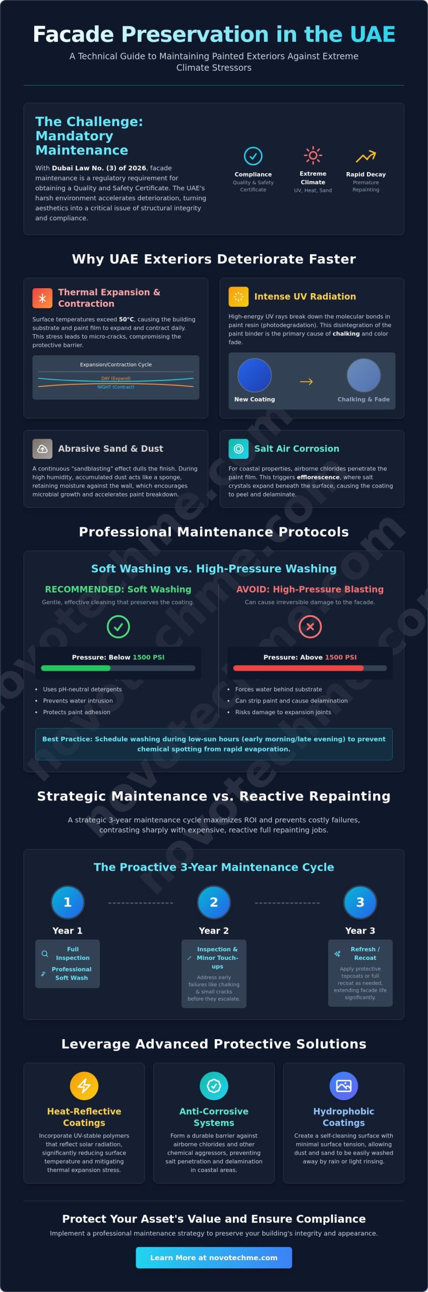 How to Maintain Painted Exterior Walls: The Professional UAE Guide (2026)