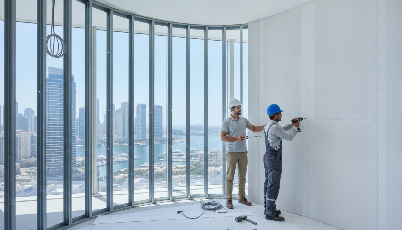 Gypsum Partition Cost in Dubai: 2026 Pricing and Installation Guide