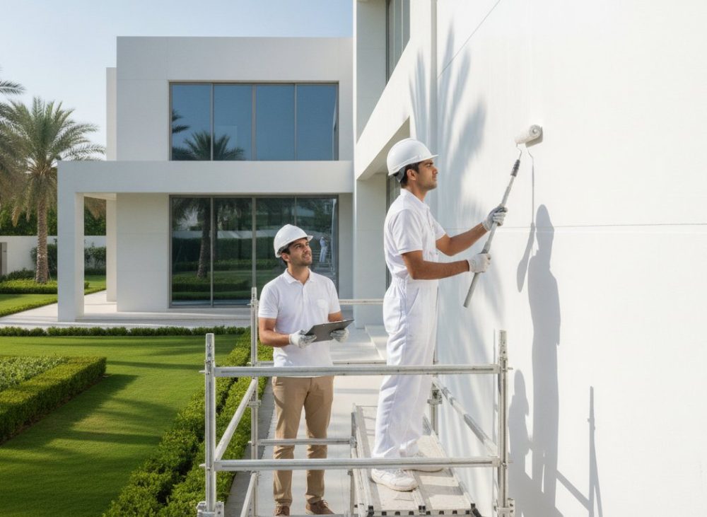 Expert Exterior Building Painters in Emirates Hills: Preserving Luxury Assets in 2026
