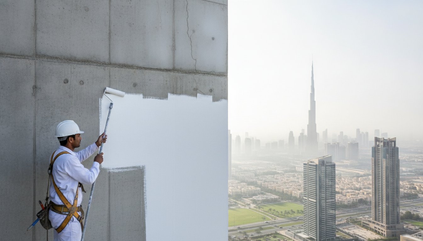 Anti-Carbonation Paint for Concrete: Protecting UAE Infrastructure in 2026