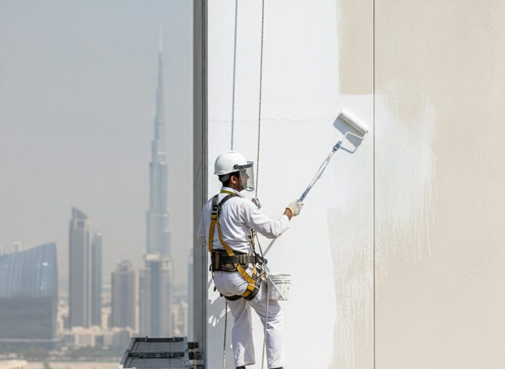 Benefits of Professional Exterior Painting in the UAE Climate: A Technical Guide