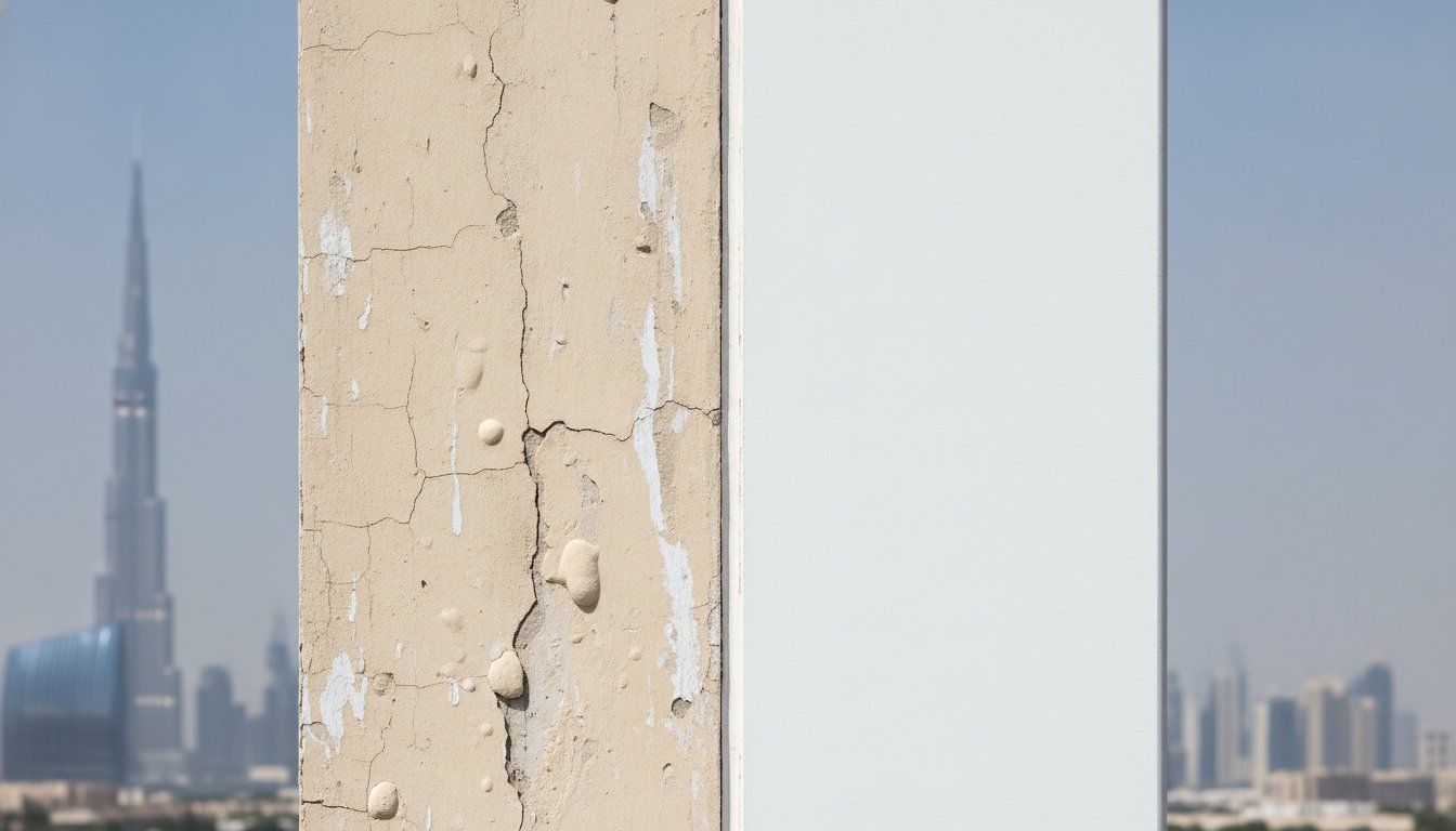 Causes of Exterior Paint Failure in UAE: A Technical Analysis for 2026