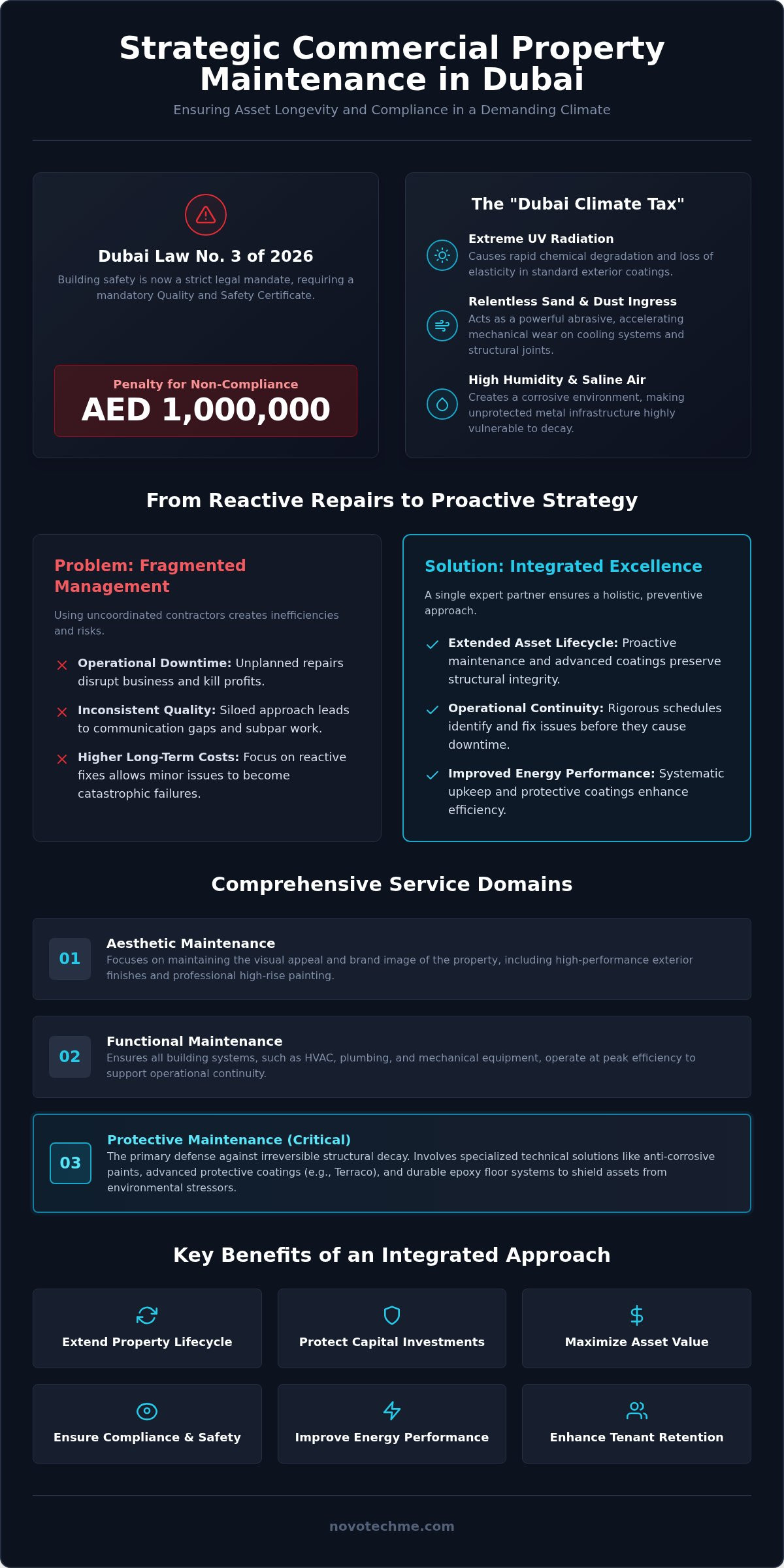 Commercial Property Maintenance Services in Dubai: The 2026 Strategy for Asset Protection
