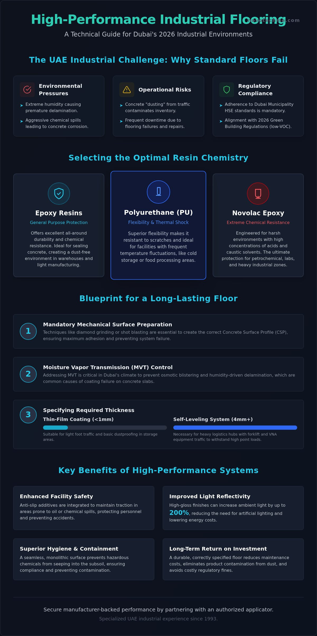 Chemical Resistant Flooring Dubai: The 2026 Industrial Guide