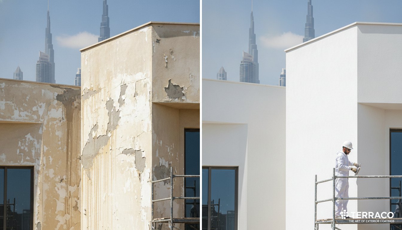 Terraco Exterior Coating Cost in the UAE: 2026 Price Guide & ROI