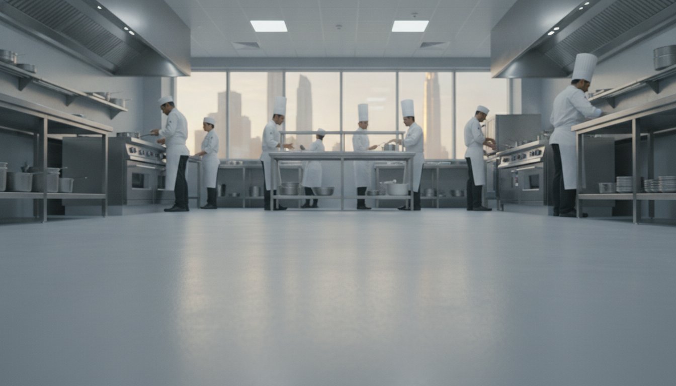 Commercial Kitchen Flooring Solutions in Dubai: The 2026 Professional Guide