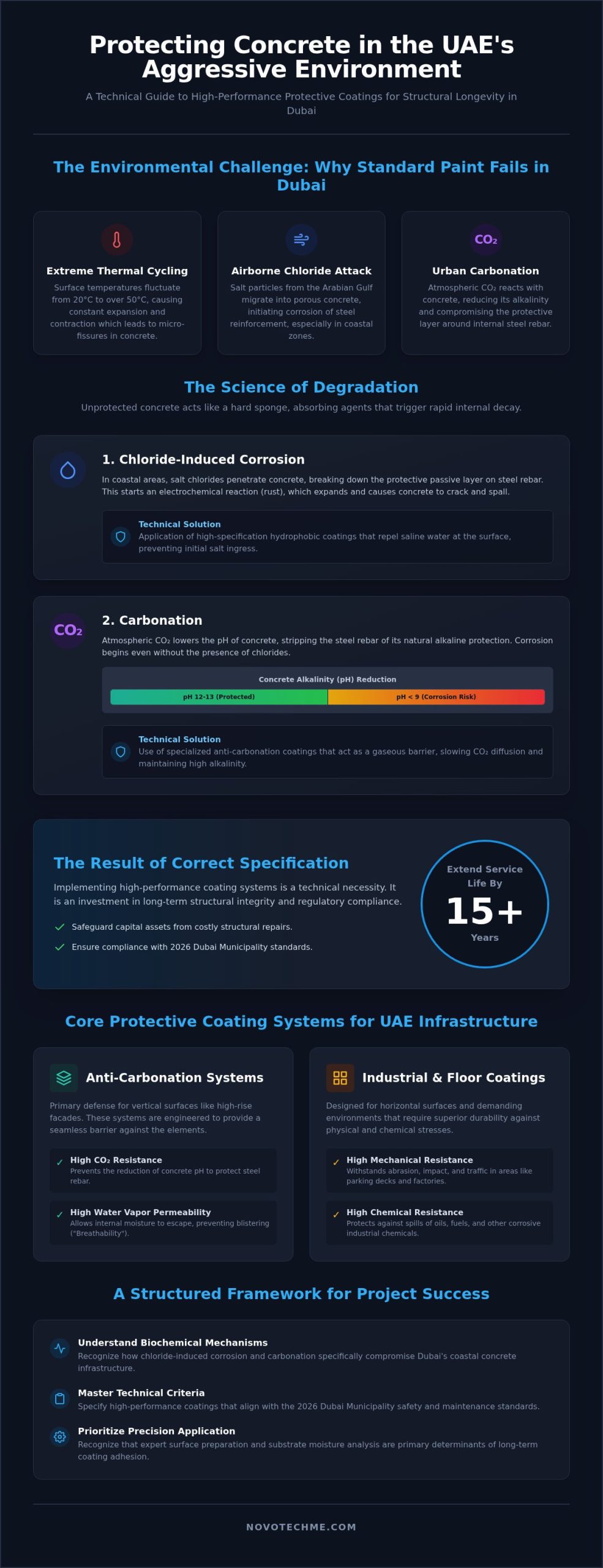 Dubai Concrete Protective Coatings: 2026 Engineering Guide