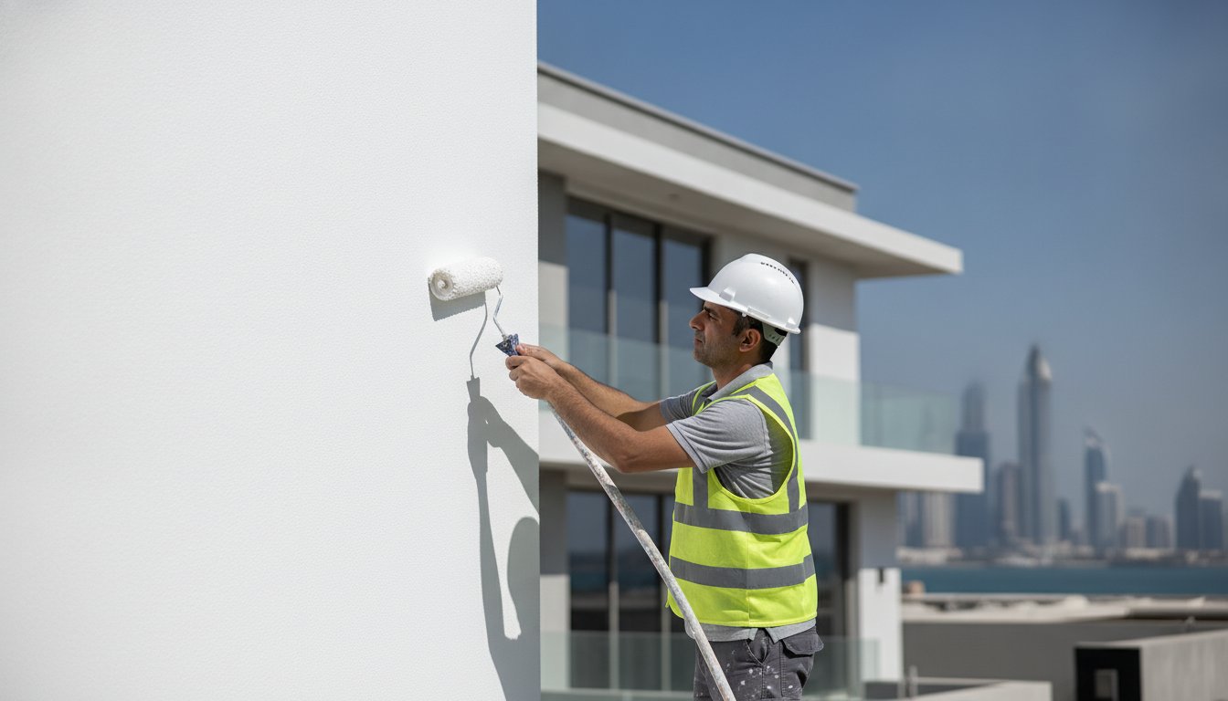 Terraco Exterior Coating Dubai: The 2026 Technical & Application Guide