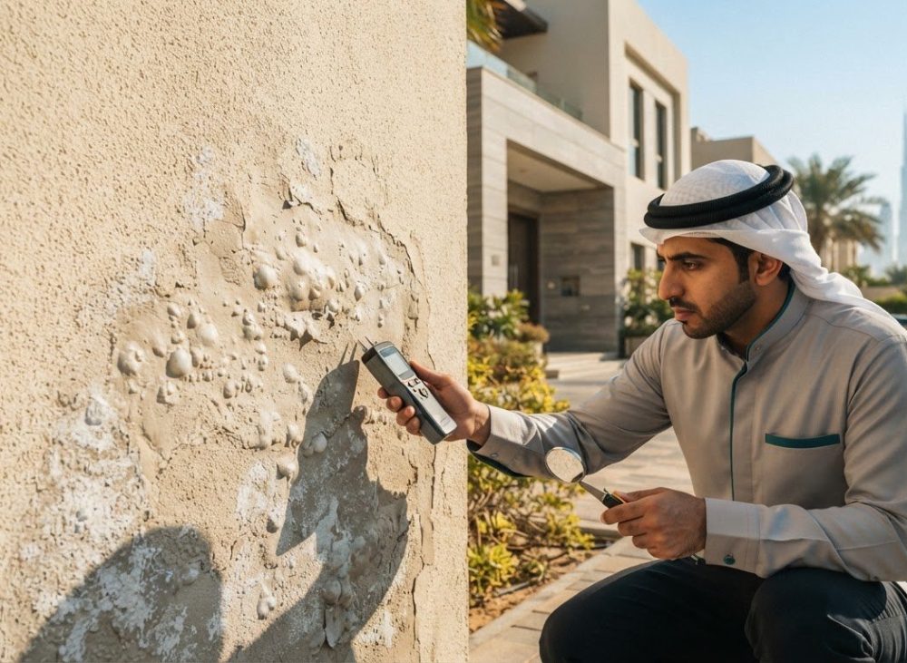 Troubleshooting Paint Blistering on Exterior Walls in Dubai: The 2026 Guide