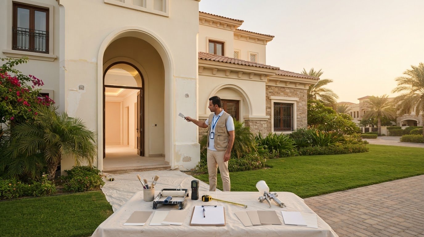 5-Bedroom Villa Painting Costs in Arabian Ranches