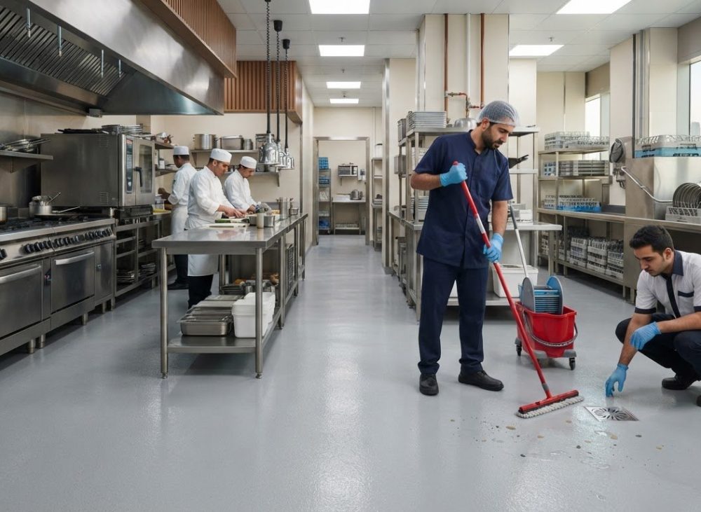 Commercial Kitchen Epoxy Floor Maintenance Guide