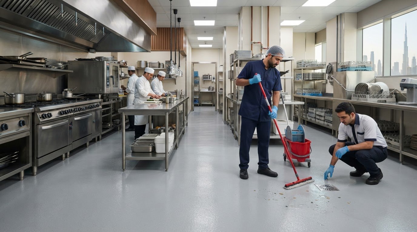 Commercial Kitchen Epoxy Floor Maintenance Guide