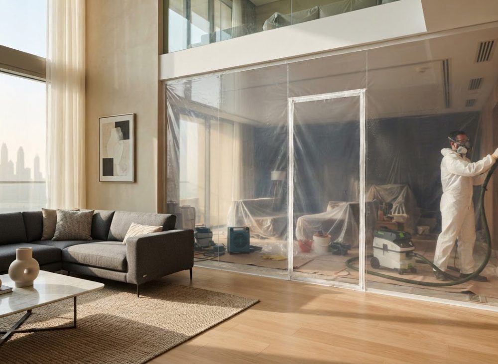 Dust Control Measures for Interior Renovation Projects
