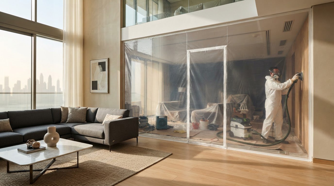 Dust Control Measures for Interior Renovation Projects