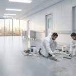 Hospital Grade Epoxy Flooring Installation in Dubai