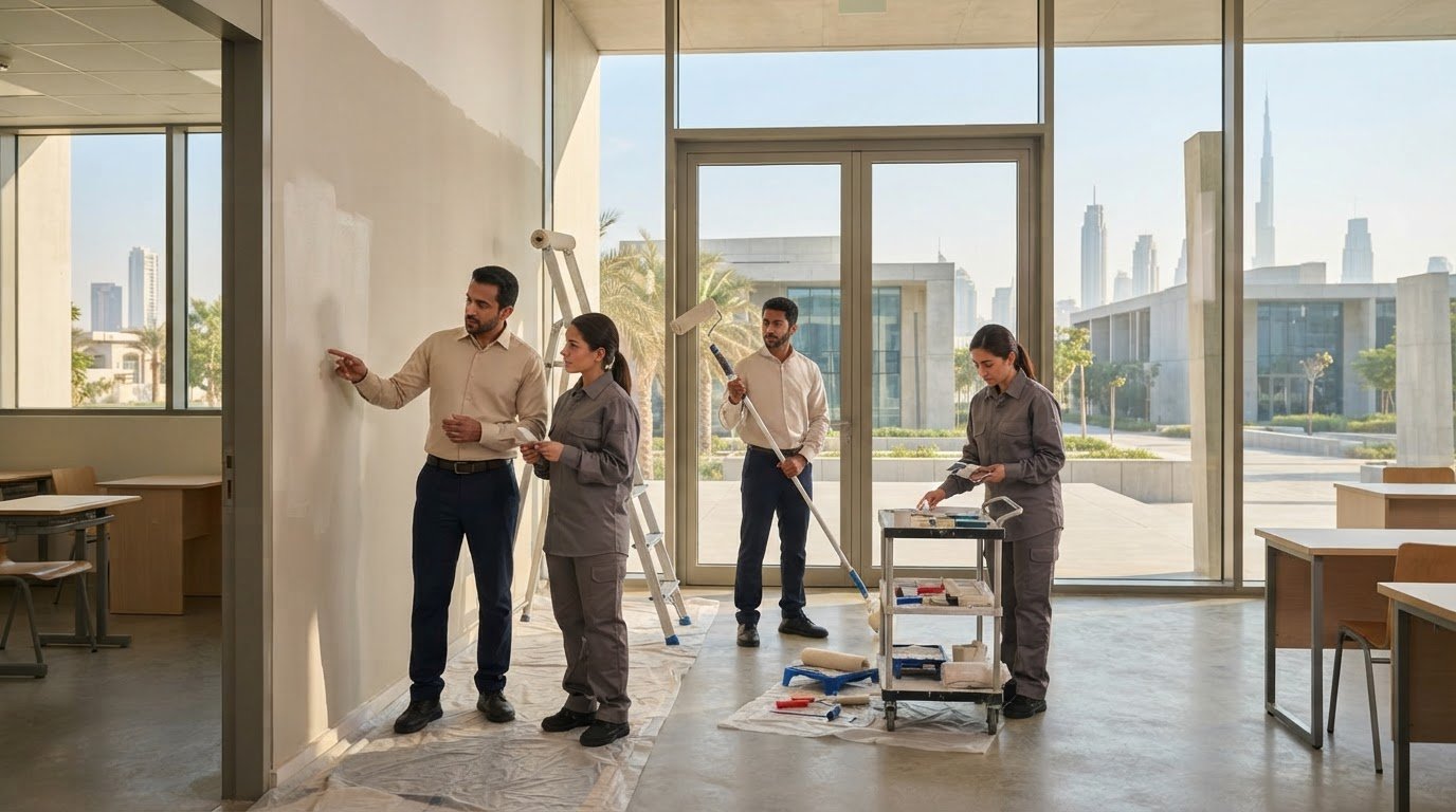 School and University Painting Services in Dubai: A Practical Guide